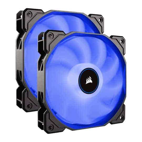 Corsair AF140 140mm Blue LED 3-Pin Refurbished Dual Fan Pack